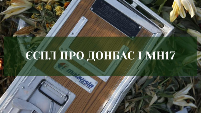 ЄСПЛ визнав Росію винною у збитті MH17