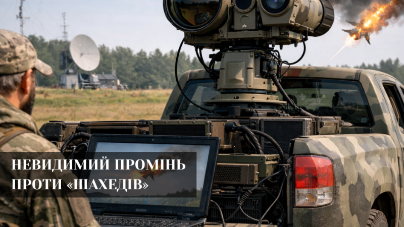 Більше ніяких дорогих ракет? Як український лазер Sunray випалює ворожі безпілотники