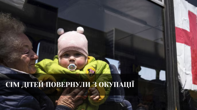 Україна повернула ще сімох дітей з окупованих територій. Серед врятованих — підлітки, які пережили тиск і насильство