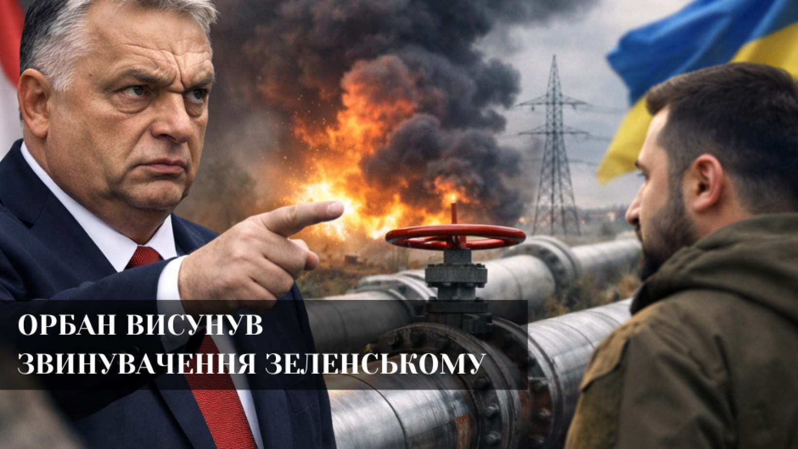 Орбан вимагає поваги до Угорщини і звинувачує Україну в енергетичному тиску