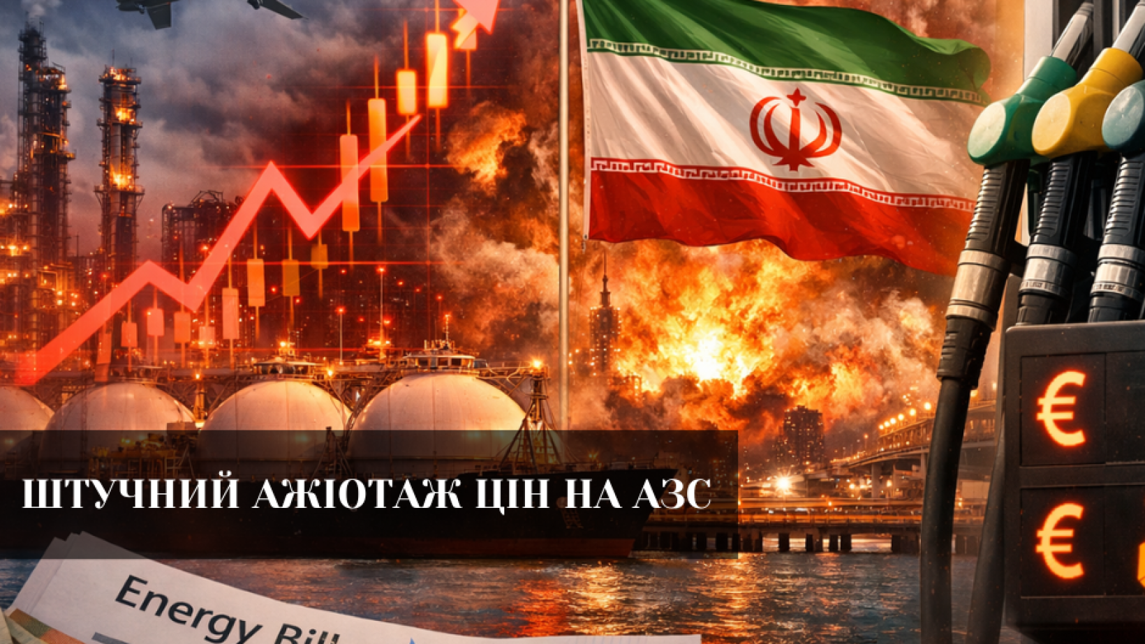 Війна навколо Ірану розхитала світові енергоринки. Україна вже відчуває перші наслідки