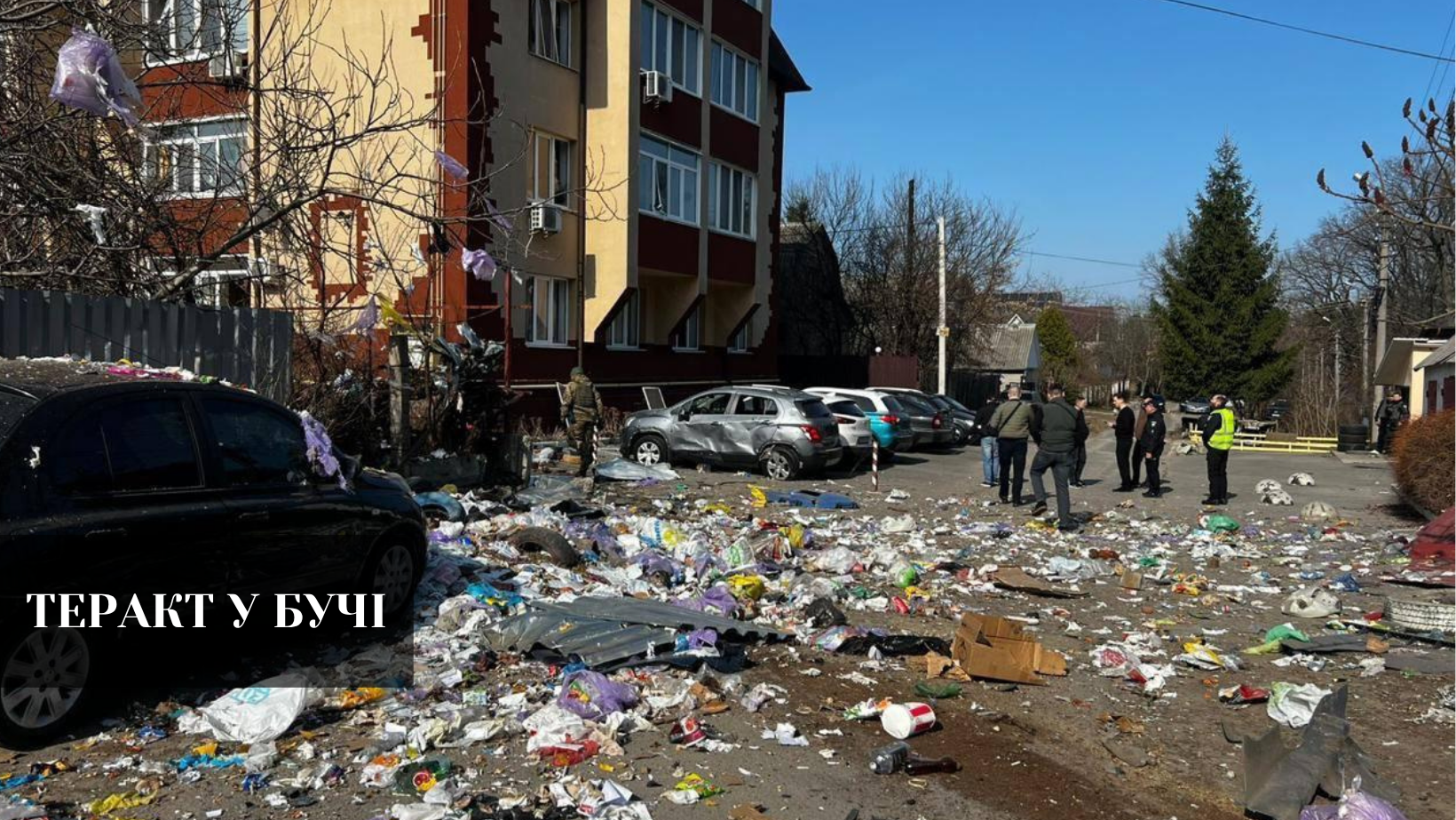 Вибухи у Бучі. Правоохоронці затримали ймовірного виконавця