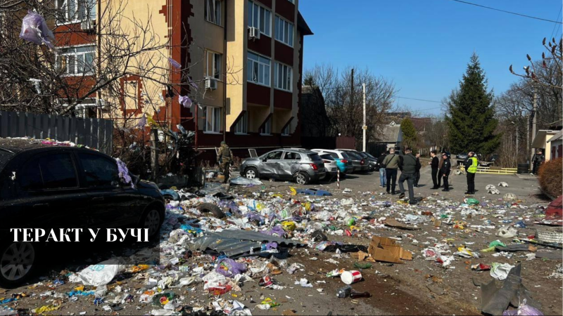 Вибухи у Бучі. Правоохоронці затримали ймовірного виконавця