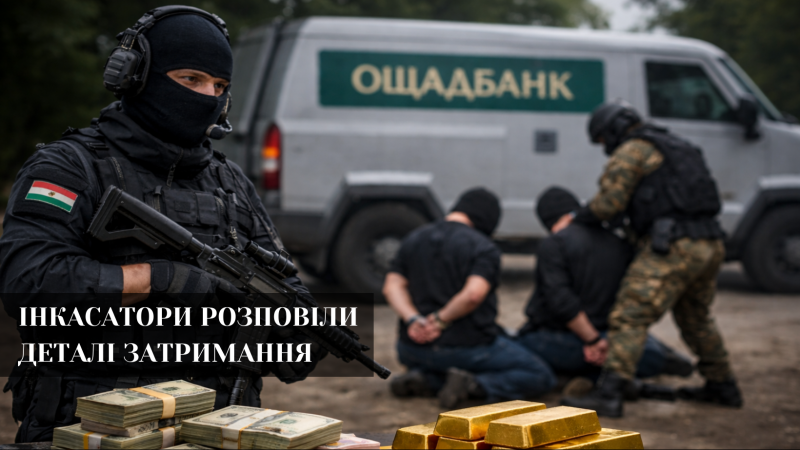 28 годин у кайданках і російська мова силовиків. Інкасатори «Ощадбанку» розповіли про викрадення в Угорщині